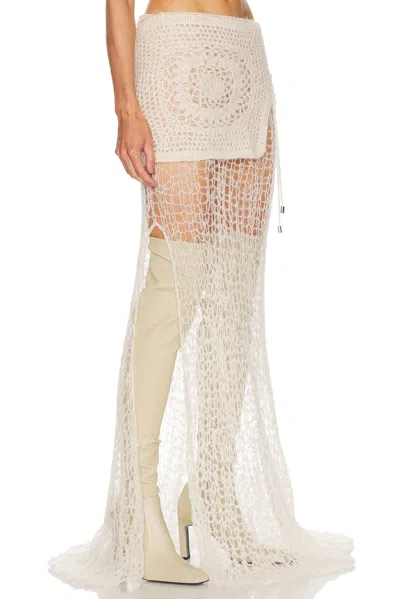 Karen Arcanjo Dina Skirt In White