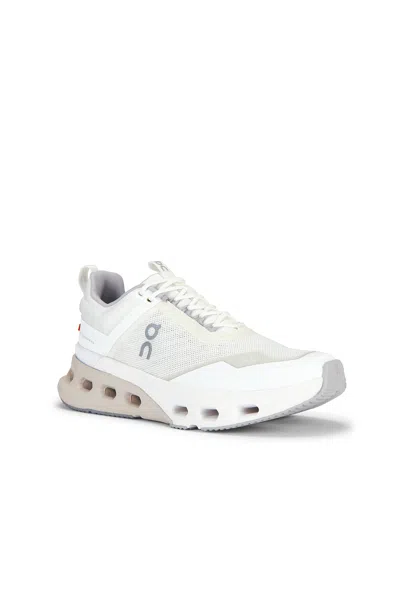 On Cloudnova X Sneakers In White