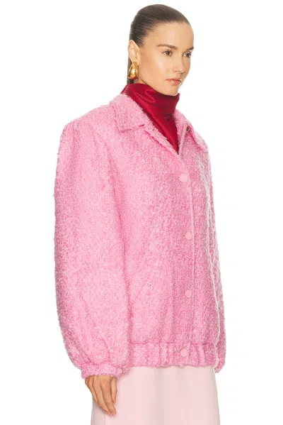 Rowen Rose Bomber Jacket In Pink