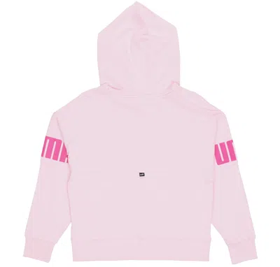 Puma (wmns)  Contrasting Colors Alphabet Logo Pattern Loose Hoodie Pink