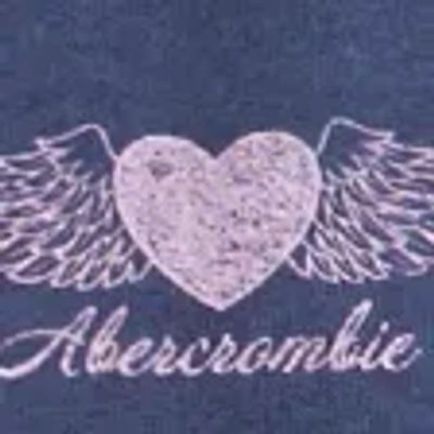 Abercrombie & Fitch Logo Wide Leg Sweatpants In Blue