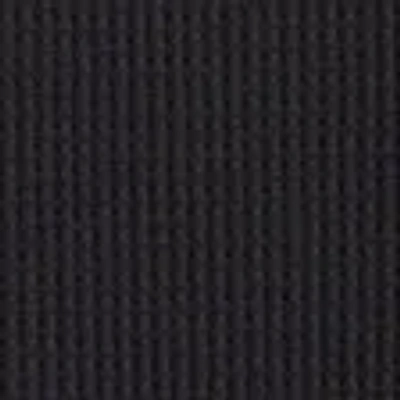 Abercrombie & Fitch Long-sleeve Waffle Logo Tee In Black