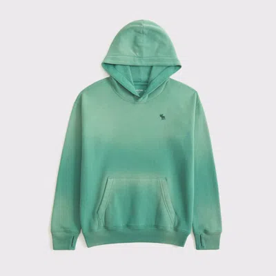 Abercrombie & Fitch Essential Icon Hoodie In Green