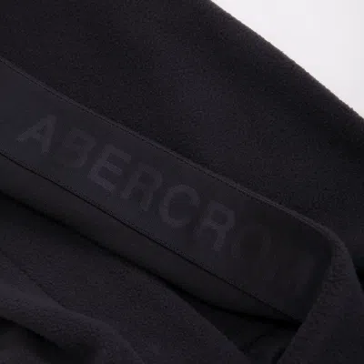 Abercrombie & Fitch Cozy Icon Hoodie In Black