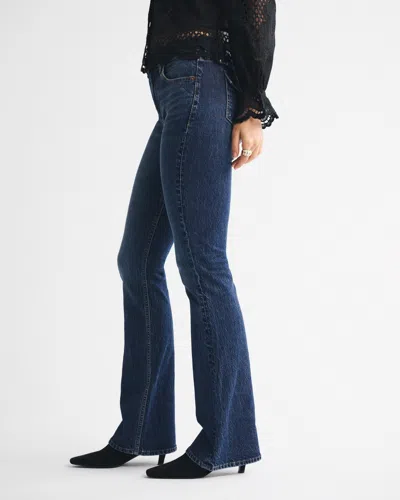 Abercrombie & Fitch High Rise Bootcut Jean In Black