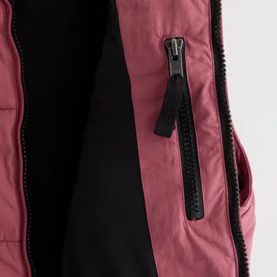 Abercrombie & Fitch Puffer Vest In Red