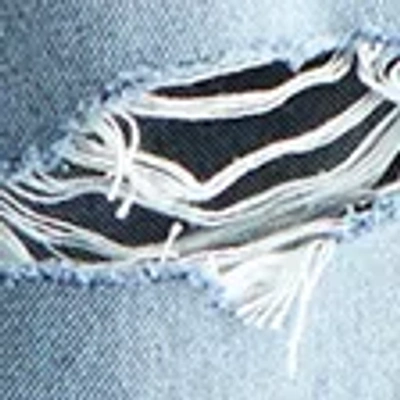 Abercrombie & Fitch Relaxed Straight Jean In Blue