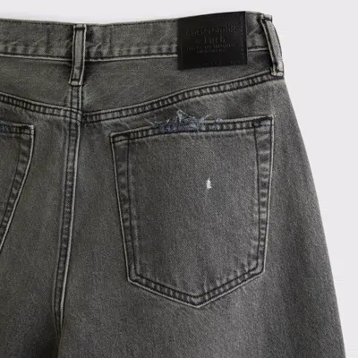 Abercrombie & Fitch Baggy Jean In Gray
