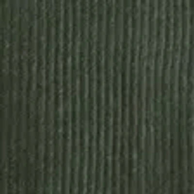 Abercrombie & Fitch Corduroy Zip Shirt Jacket In Green