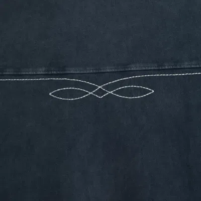 Abercrombie & Fitch Premium Heavyweight Cropped Tee In Blue