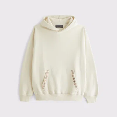 Abercrombie & Fitch Essential Popover Hoodie In Neutral