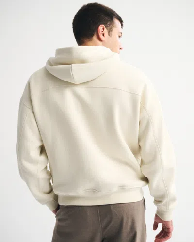 Abercrombie & Fitch Essential Popover Hoodie In Neutral