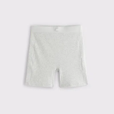 Abercrombie & Fitch Ypb Restore Rib Boxer Short In Gray