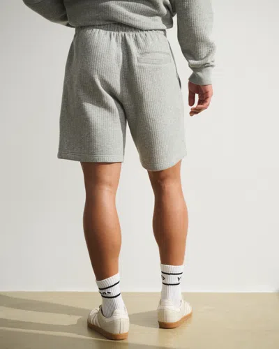 Abercrombie & Fitch Ypb Restore Ribbed Short In Gray