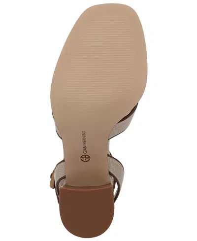 Giani Bernini Women's Blakke Block Heel Dress Sandals, Macy's Exclusive In Brown