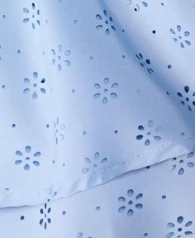 Epic Threads Girls' 5-20 Eyelet Butterfly Shorts, Macy's Exclusive In Blue