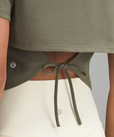 Lululemon Tie-hem Heavyweight Cotton T-shirt