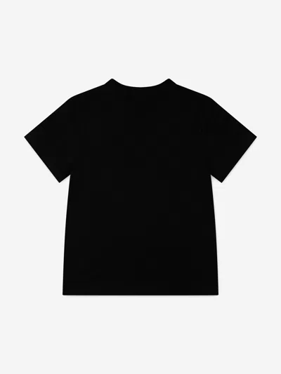 Lacoste Boys Vision Logo T-shirt In Black