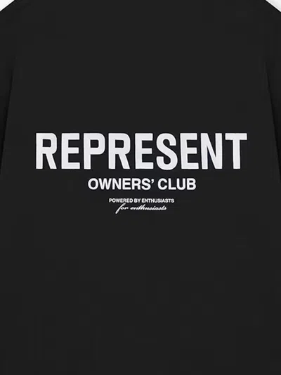 Represent Kids Mini Owners Club T-shirt In Black