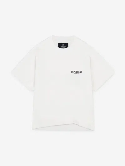 Represent Kids Mini Owners Club T-shirt In White