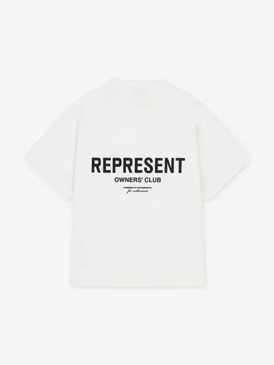 Represent Kids Mini Owners Club T-shirt In White