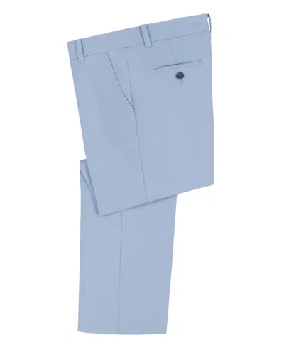 Tommy Hilfiger Big Boys Th Flex Machine Washable Stretch Performance Dress Pants In Blue
