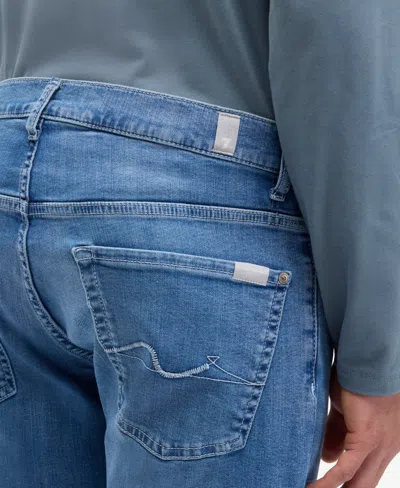 7 For All Mankind Men's Austyn Straight-fit Jeans In Blue