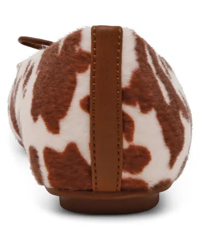 Anne Klein Women's Luci-f Slip On Ballet Flats In Brown