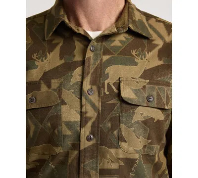 Pendleton Men's Tanner Twill Camo Shirt In Multi