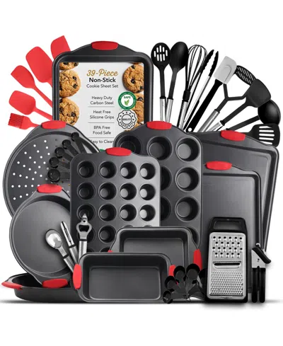 Nestl Premium 39-pc. Bakeware Utensil Set In Black