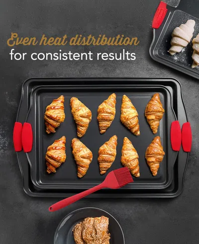 Nestl Premium 2-pc. Baking Sheet Set In Black