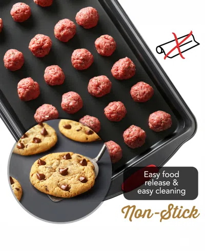 Nestl Premium 3-pc. Baking Sheet Set In Black