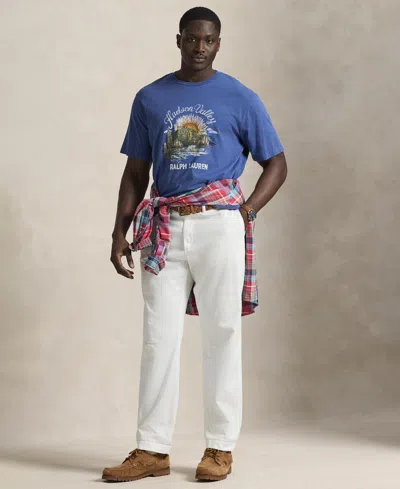 Polo Ralph Lauren Ralph Lauren Jersey Graphic T-shirt In Purple