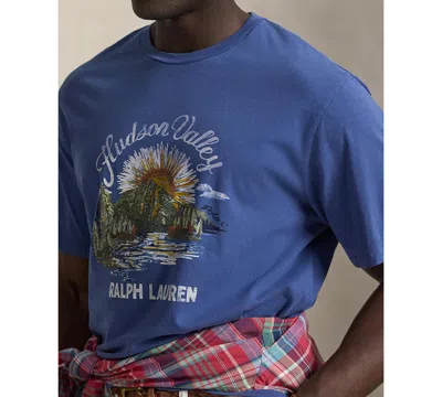 Polo Ralph Lauren Ralph Lauren Jersey Graphic T-shirt In Purple
