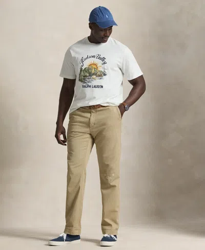 Polo Ralph Lauren Short-sleeved Graphic T-shirt In White