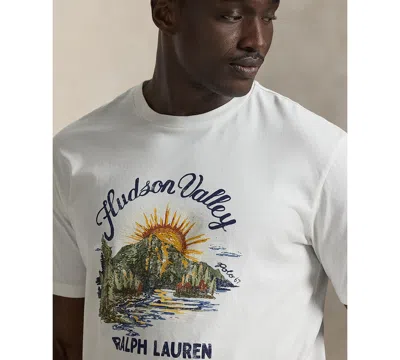 Polo Ralph Lauren Short-sleeved Graphic T-shirt In White