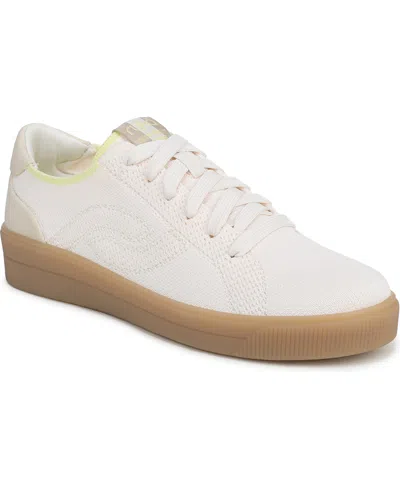 Ryka Women's Viv Next Knit Court Inspired Lace Up Sneakers In Neutral