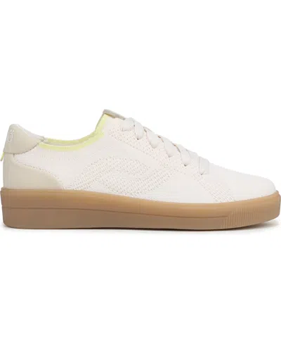 Ryka Women's Viv Next Knit Court Inspired Lace Up Sneakers In Neutral
