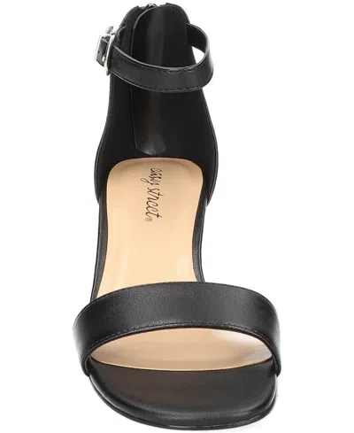 Easy Street Shalee Dress Sandals In Black