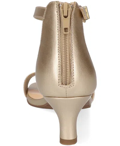 Easy Street Shalee Dress Sandals In Gold