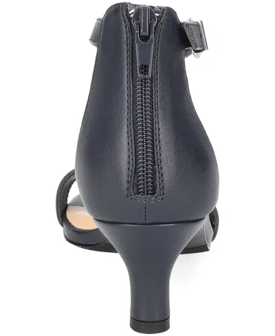 Easy Street Shalee Dress Sandals In Blue