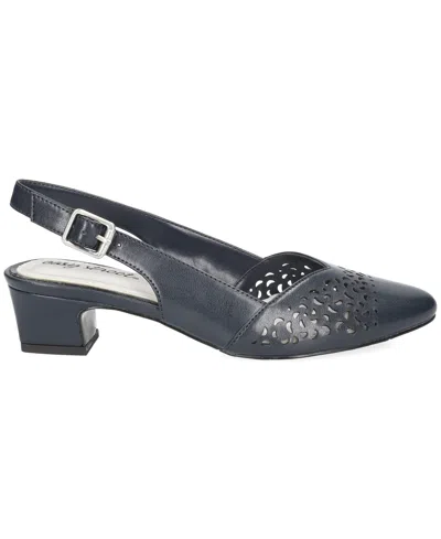 Easy Street Women's Sofie Slingback Pumps In Blue