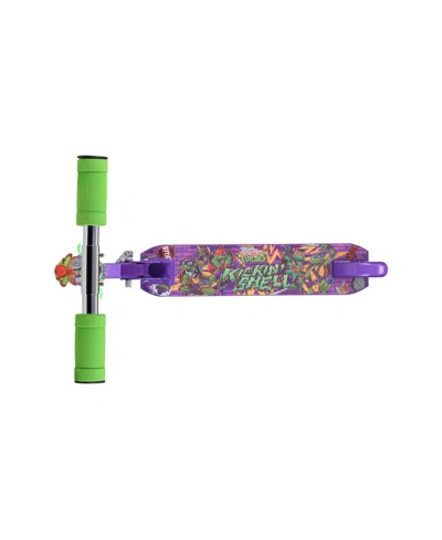 Tmnt Mutant Ninja Turtle Wheel Scooter With Light Up Wheels In Purple