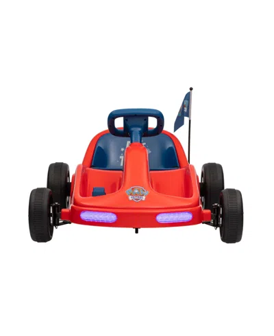 Paw Patrol 12v Kids Go Kart Toy In Red