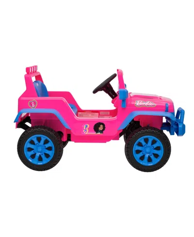 Barbie 12v Adventure Ride-on Car In Pink