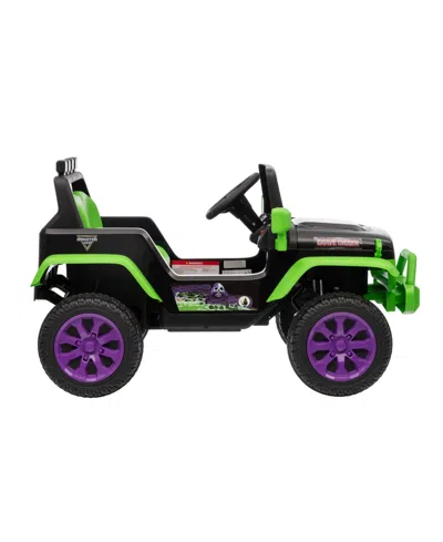 Monster Jam Mosnter Jam 12v Ride-on Car In Green