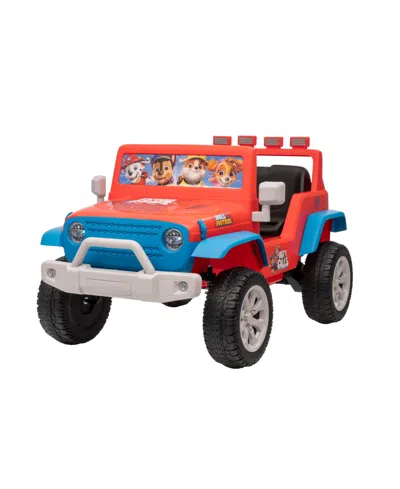 Paw Patrol 12v Ride-on Jeep In Red
