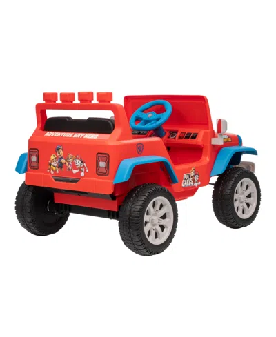 Paw Patrol 12v Ride-on Jeep In Red