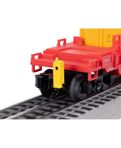 Lionel Cpkc Maxi Stack Lionchief Freight Electric O Gauge Bluetooth 5.0 Train Set In Red