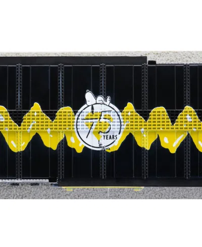 Lionel Peanuts 75th Anniversary Musa O Gauge Model Train Boxcar In Blue